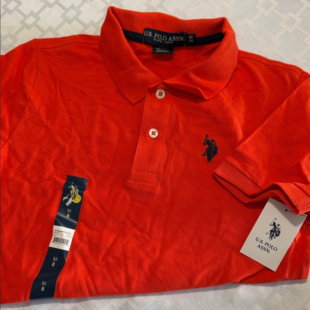 U.S. Polo Assn. Vibrant Red Polo Shirt